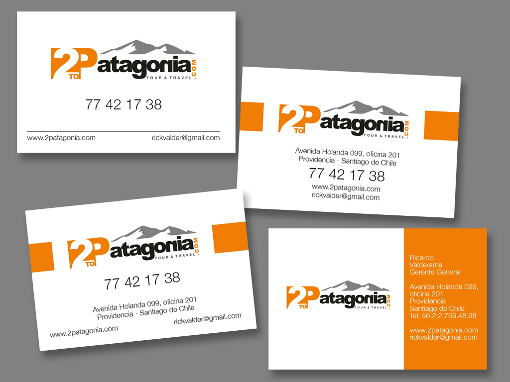 Identité visuelle 2Patagonia Travel