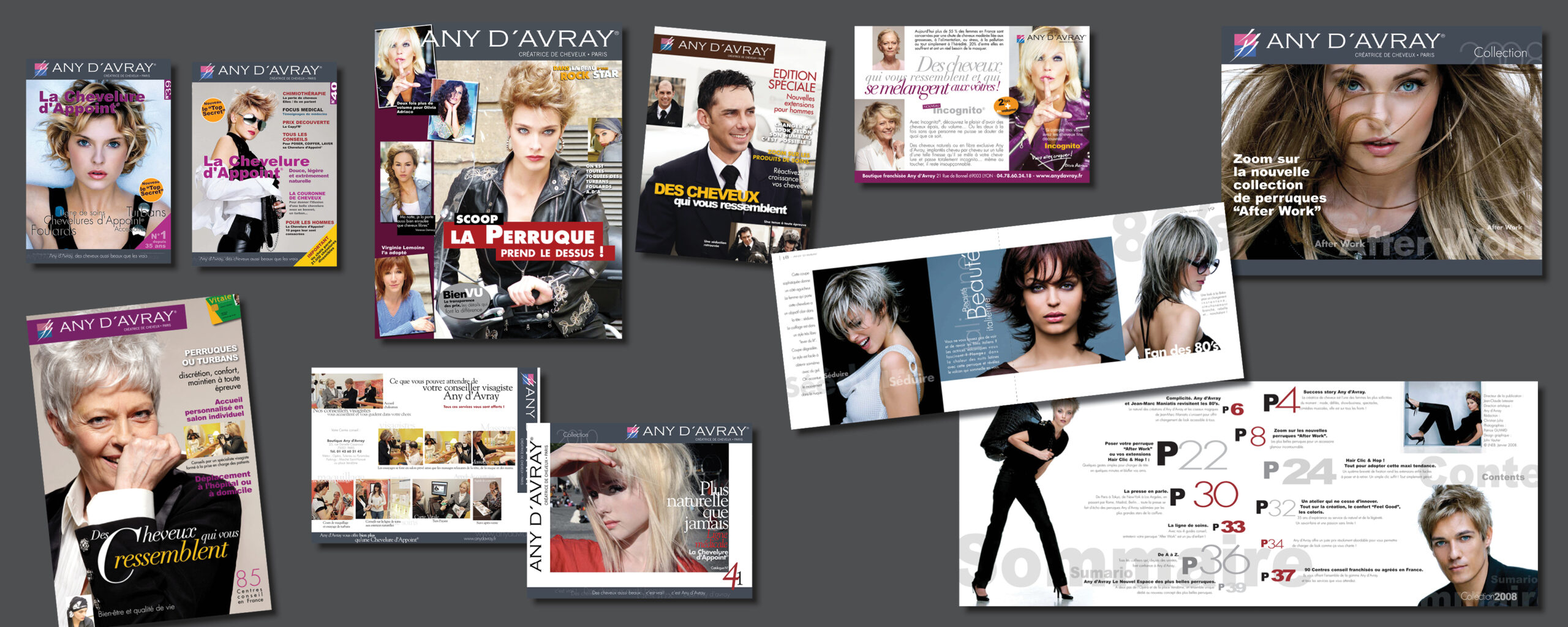 Dépliants et visuels Any d'Avray