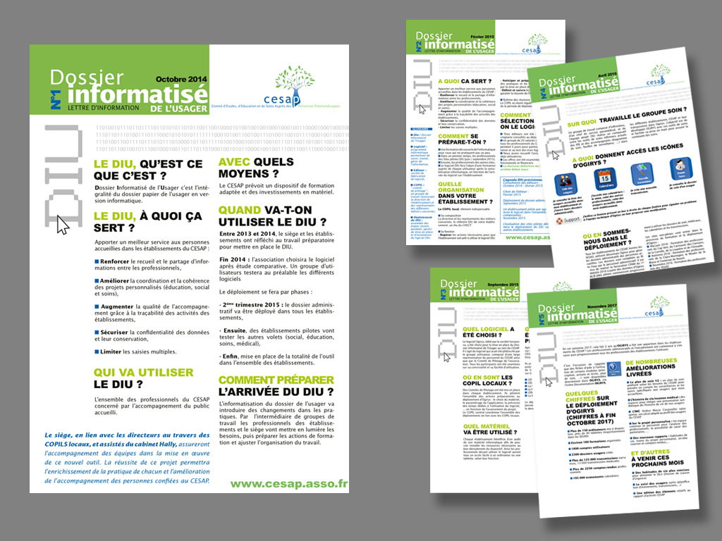 Dossiers informatisés CESAP