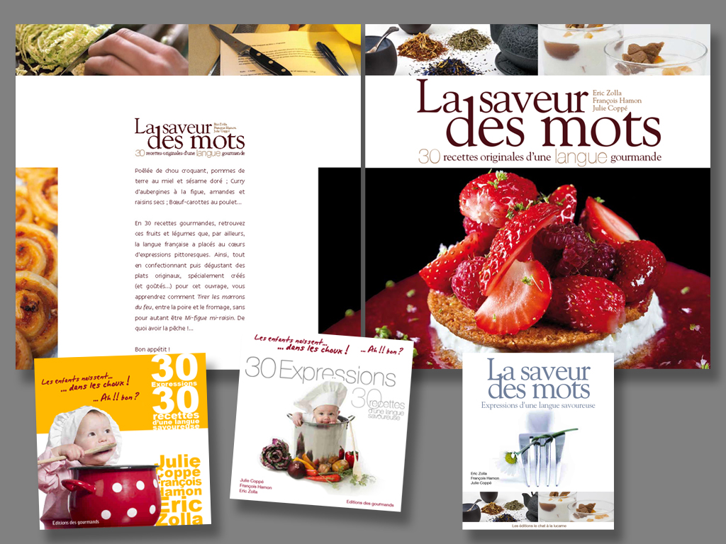 Double page La saveur des mots