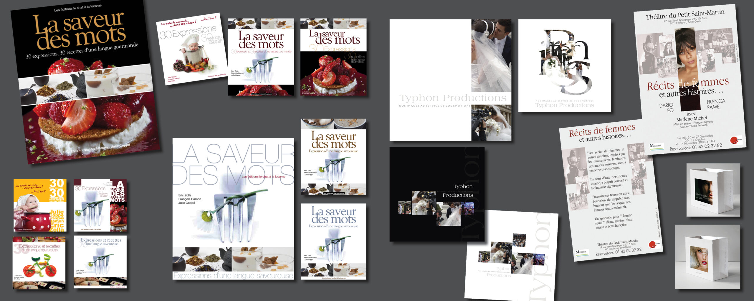 Livres affiches flyers John Design — vue 1